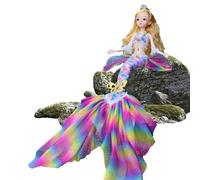 Generico Classic Small Doll - Fashion Vinyl Doll Princess Classic Film ispirato | Small Mobile, dolce e squisita Bambola, Natale, regalo di compleanno per la giornata per bambini