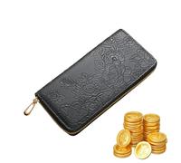 Generico Classic Wallet, Leather Card Purse Set, 7.68x3.94x0.98 inches PU Coin Case with Storage, Soft Faux Leather Organizer Wallet, Elegant Slim Design Clutch, Women Travel Daily Carry Use