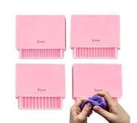 Generico Clay Bead Roller - 4 Pieces Stackable Reusable 2/3/4/5 Mm