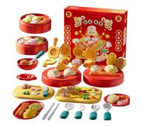Generico Clay Kit - Modeling Clay for Kids | Chinese Kitchen Theme DIY Art | Chinese Kitchen Theme DIY Art | Pretend Food for Boys Girls Sculpting Birthday Party Activities Classroom Holiday