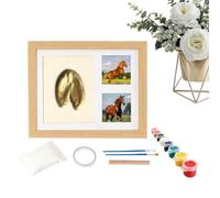 Generico Clay Paw Print Kit for Cats - Handmade Kitten Souvenir Table Frame