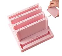 Generico Clay Rolling Thickness Tool Kit - String Bar Cutter Set for Pottery Sculpting for Even Slab Control | Frame with Adjustable Rods Guide System, Hand Clay Ceramic Craft Modeling Tool Set