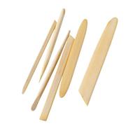 Generico Clay Sculpting Tools - Wooden, 6 Piece Pottery Modelling Set | Cutters And Carving Tools, Suitable For Molding, Modelling, Shaping And Smoothing, Compatible With Air Dry Clay, Ceramic