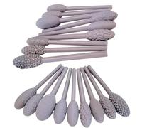 Generico Clay Texture Tools, 9X Art Projects Oval Pattern Rollers Set, Ceramic Pottery Sculpting Accessories, Single Head Design for Crafts, Creating Intricate Textures And Designs in Clay