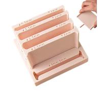 Generico Clay Thickness String Roller Tool,with 5 Rollers Reusable Pottery Equipment | Clay Tool Set,for Beginners Earrings Rings Pendants DIY Projects Sculpting