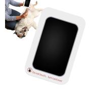 Generico Clean Touch Ink Pad, Inkless Kids Footprint Kit 3.15x5.04in Keepsake Paper Pawprint Maker, Portable Cleaning Imprint Pad, Inkless Foot Print Kits for Kid