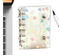 Generico Clear Binder Cover | Refillable Universal PVC Sleeves | Notebook Binder Planner Cover | for Diary Commuting Business Trips Office Files