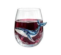Generico Clear Stemless Wine Glass Inspired Beverage Tumbler
