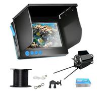 Generico Clearhook Fishing Camera, Clearhook Underwater Fishing Camera, 220° Wide-Angle IR Night Vision, 10000mAh Battery, IP65 Waterproof,100ft Cable (5in,MAX 50 meters)