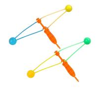 Generico Click Ball Noisemakers - Fun Creative Noismeters Toy | Clack Noismemaker Fai su Clackers per Alleviare Lo Stress, Divertimento E Intrattenimento retrò