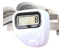 Generico Clicker Contatore A | Attrezzatura Sport Outdoor Display 5 Cifre | Anello Contatore Elettronico LCD,per Biblioteca Campeggio Escursionismo Uncinetto Conteggio Maglieria Golf Coaching