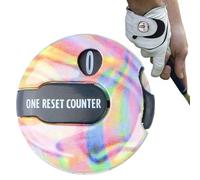 Genérico Clicker Contatore Golf - Putting Score Clamp Clicker | Banco Golf | Tally Keeper fino a 12 Scatti con Touch | Clicker per segnare Keeper Mettere Pratica del Cortile Tra