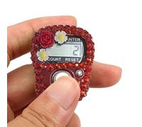 Generico Clicker Digitale - Clicker Contatore 10,8 Cm | Ticker Digitale Portatile con Display HD, contatore Portatile per Golf, Baseball, Nuoto, Uncinetto, Sport, Hobby, Viaggi, Uso Esterno