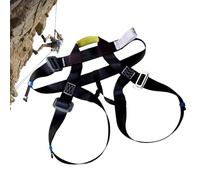 Generico Climbing Harness - Rappelling Equip Outdoor Training Climbing Half Body Belt | Fire Rescuing Waist Strap, Thick Comfortable Harness for Construction