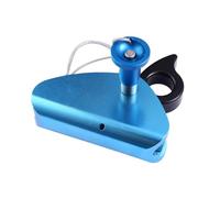 Generico Climbing Rope Grab - Self Locking 11-13mm Clamp, Hot Forged Magnesium Aluminum Alloy Belay Device, Removable Rappelling Gear - for Arborist Tree Climbing Engineering Protection SRT