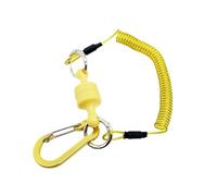 Generico Clip di Sicurezza per La A Mosca | Supporto Kescher con Tenditore Rapido | Cintura Regolabile | Lega di Alluminio 15x8x3 Cm 30 G con Carabinatore E Magnete, Non Slittamento per, Fiume, Lag