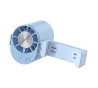 Generico Clip Fan | 9x7.2x6.5cm ABS | 3-Speed Hands Free Rechargeable Cold Wind Blower | Portable Cooling Fan | For Summer Travel Beach Camping Outdoor Belt Waist Desk Office