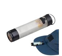 Genérico Clip On Flashlight - LED Waterproof Bright Light | Hands-Free Flashlight for Camping, Hiking, Outdoor Adventures, Home, Fishing, Night Walking, Running, Travel, Use