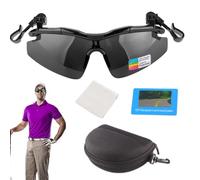 Generico Clip on hat occhiali da sole polarizzati - protezione UV clip polarizzato su occhiali da sole SCHEDE TAC regolabili uomini con nastro in gomma | di, occhialis da soles Visor