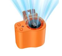 Generico Clip On Ventilator - Tragbarer Gebläse Ventilator mit LED Display | Auto Sommer Lüfter | Persönlicher für LKW Limousine SUV Innen Außen Büro Camping Reise