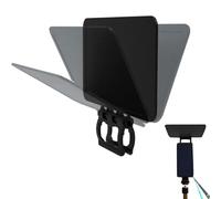Generico Clip Parasole Cellulare, 9X15CM Ombrello Antiriflesso per Cellulare, Ombrello Protezione UV Cellulari Clip per Auto, Visiera Parasole Pieghevole Cellulari, per Attività Aperto