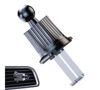 Generico Clip Per Bocchetta 'aria Per Auto - Base Con Pulsante A Doppio Gancio | Porta Cellulare Per Ganci Di Ventilazione Con Snodo Sferico Robusto PVC E Lega Per SUV E Berline | Clip Per