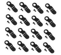 Generico Clip per Cornici Foto in Ferro Pulsante Girevole e Viti, Set da 100 Pezzi, Accessori per Appendere Quadri e Supporto Portafoto per Casa e Decorazioni