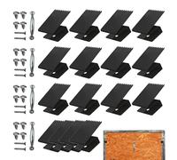 Generico Clip Per Finestre Da Serrare,Morsetto Di Fissaggio Riutilizzabile - Clip Per Compensato Da Tempesta Per Finestre,per Uso Domestico e Commerciale in Casa Hotel Bagno Cucina