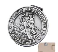 Generico Clip per per Auto - Clip per Parasole | Decorazione di Interni Automobilistici | Reggiseno con Zinc Angel | per Rimorchio per Auto, Camion, Berlina, Pick-up, Padre, FID
