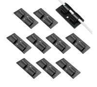 Generico Clip Per Per Catenelle Esterne - Ganci Con Strisce Adesive | Clip Per Appendere All'aperto, Supporto Per Lucine Natalizie, Decorazione Per Il Giardino Del Patio, Organizer Per A Corda, Acces