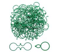 Generico Clip per Piante, Morsetto a Riutilizzabile, 100 Pezzi di Fissaggio per Vite da Giardino con Impugnatura Flessibile, Strumento di Supporto per Stelo con polimero Robusto, per la coltivazi