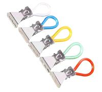 Generico Clip per Strofinacci,5 Pezzi | Clip Porta Strofinacci - Adatto a Cucina, Affitto, Appartamento, Dormitorio, Camper, Ufficio, Armadio, Lavanderia, Garage, Camera, Studio