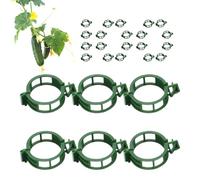 Generico Clip Piante Rampicanti | Fermagli Riutilizzabili per Crescita Verticale,Fissaggio per Rami Rampicanti - per Sostegno Piante Giardino Vite UVA Interno Balcone Vaso e Fusti
