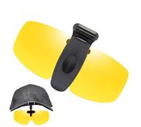 Generico Clip polarizzato su occhiali da sole per uomini - clip cappello di visiera polarizzata, clip sportivi durevoli | Eyewear maschile per, escursioni, round di golf, viaggi su strada, atta