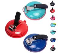 Generico Clip Suction Cup Hanger, Multifunction Heavy Duty Vacuum Wreath Cup Hook, Strong Suction, No Drilling Required, for Kitchens, Bathrooms, Toilets,and Cars (3pcs-2)