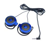 Generico Clip Type Earphones Wired- 3.5mm Plug Over Ear Stereo Headphones, Compatible With MP4 And Most Mobile Phones For Running Hiking Exercising Daily Life Sports UseStable Sound Quality