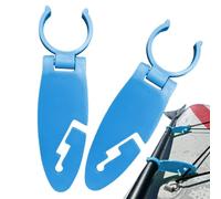 Generico Clips Pagaie Kayak - 11x3,3 Cm Sangle Fixation Extensible | Clips pour Pagaie De Kayak Et Canoë, Support D'Équipement Nautique pour Hommes Et Femmes, Pack De 2 pièces