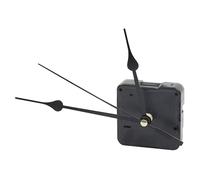 Generico Clock Movement Replacement - Quartz Silent Mechanism 15mm, Battery Powered Motor Kit | Wall Repair Parts, Hour Minute Second Hands Set | for DIY Crafts Alarm Clock Restoration And Home Decor