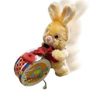 Generico Clockwork Rabbit Toy - Plush Wind Up Animal Robot Walking Motion System, Interactive Electric Bunny Model Toy, Soft Animated Movement Device For Kids Children Easter Play | Home Usage