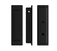 Generico Closet Door Handle - Steel Flush Hardware | Recessed Door Handle