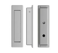 Generico Closet Door Handle - Steel Flush Hardware | Recessed Door Handle