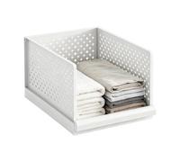 Generico Closet Storage Wardrobe - Foldable Stackable Clothing Bin Laundry | Closet Shelf Organizer | Wardrobe Stackable Clothing Storage Bin | Bathroom Closet Organizer | For Bedroom Shower Home Living