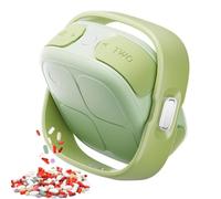 Generico Closure: This pill organizer's upgraded closure keeps the dust-proof container tightly shut, while four separate large compartments prevent pills from mixing d