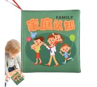 Generico Cloth Books for - Colorful Soft Cloth Book Soft Book B́Abies Books | Easy-to-Grab Crinkle B́ooks for Pull, Chew, 9-Month-Olds, Enhances Observation And Memory Skills