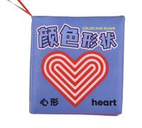 Generico Cloth Books for - Colorful Soft Cloth Book Soft Book B́Abies Books | Easy-to-Grab Crinkle B́ooks for Pull, Chew, 9-Month-Olds, Enhances Observation And Memory Skills