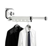 Generico Clothes Drying Rack - Suction Cup Anti-Slip with Windproof Hooks