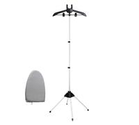 Generico Clothes Steamer, Garment Stand, Fabric Rack, Aluminum Alloy Foldable Frame Support, Ironing Glove Included, For Suits Gowns Jackets And Everyday Outfit Care, 62.99x16.93 Inches
