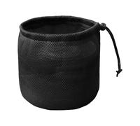 Genérico Clothespin Bag - Black14x16cm Clothes Pin Mesh Bag with Drawstring | Quilt Drying Accessories Elastic Multifunctional Ventilation for Hiking Bathroom Home Backpacking, 14 x 16 cm, Consulte la