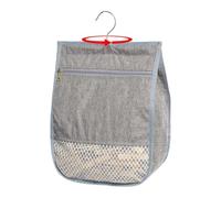 Generico Clothespin Holder - Breathable Zipper Bag, Hanging Laundry Storage | Laundry Clothespin Holder Courtyard Balcony Behind The Door Indoor Corner Hair Hair Clips Loose Change