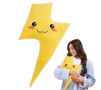 Generico Cloud Stuffed Toy - Plush Cloud Pillow, Lightn dark clouud plush toy, clouds shaped pillow, Decorative Black Clouds Or Lightening Plushs Toys, Nursery Weather Throw Pillows For Kids Girls